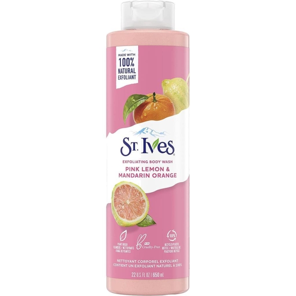 ST.Ives Pembe Limon & Mandalina Portakal Vücut Şampuanı 650ML - 1