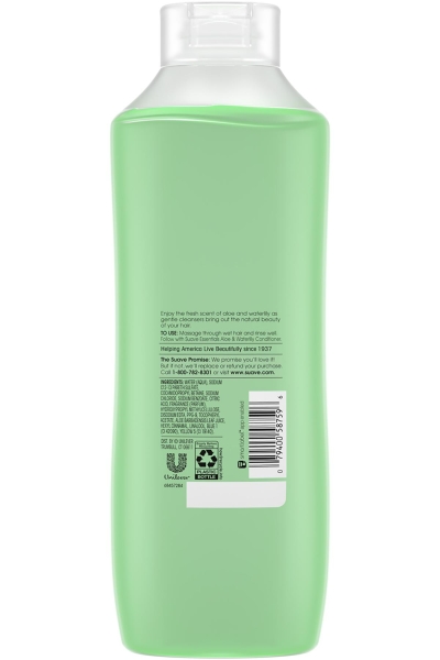 Suave Essentials Aloe ve Nilüfer Yumuşaklık Şampuanı 887ML - 2