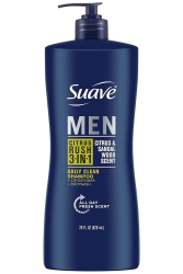 Suave Men Citrus Rush 3-in-1 Şampuan 828ML - 1
