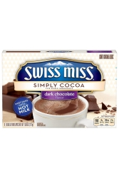 Swiss Miss Simply Cocoa Dark Chocolate Sıcak Çikolata 8li Paket 217GR - Swiss Miss