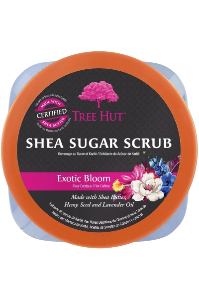 Tree Hut Exotic Bloom Shea Sugar Scrub Vücut Peelingi 510GR - 4