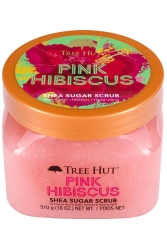 Tree Hut Pink Hibiscus Shea Sugar Scrub Vücut Peelingi 510GR - 4