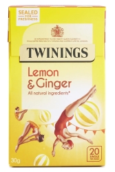 Twinings Limon ve Zencefil Çayı Bardak Poşet 20 Adet - 1
